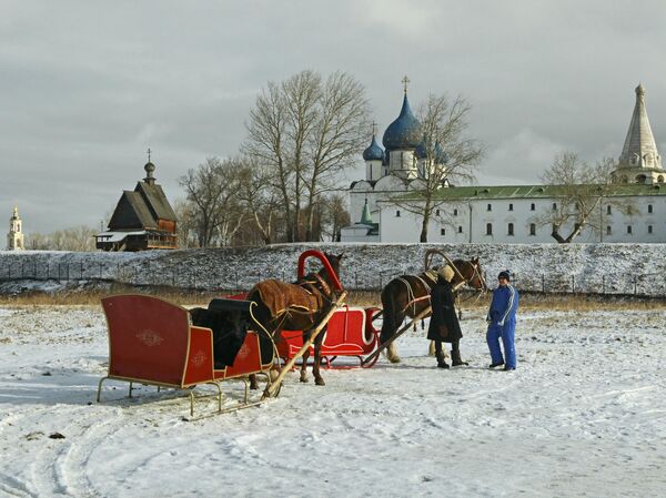 Красивый Суздаль: Новый год в старинном городе