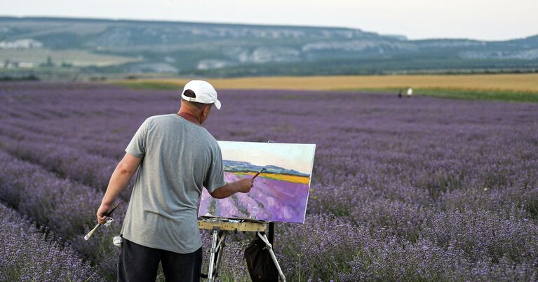 Места для самых лучших фотографий. В Крыму цветут лавандовые поля