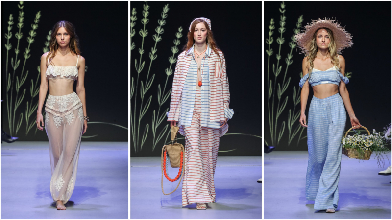 Французская Ривьера на Московской неделе моды: показ Journey clothes