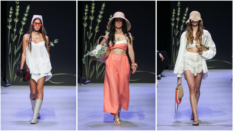 Французская Ривьера на Московской неделе моды: показ Journey clothes