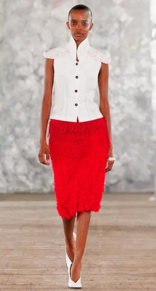 Выкидывай свою черную юбку - скоро в моде будет этот цвет