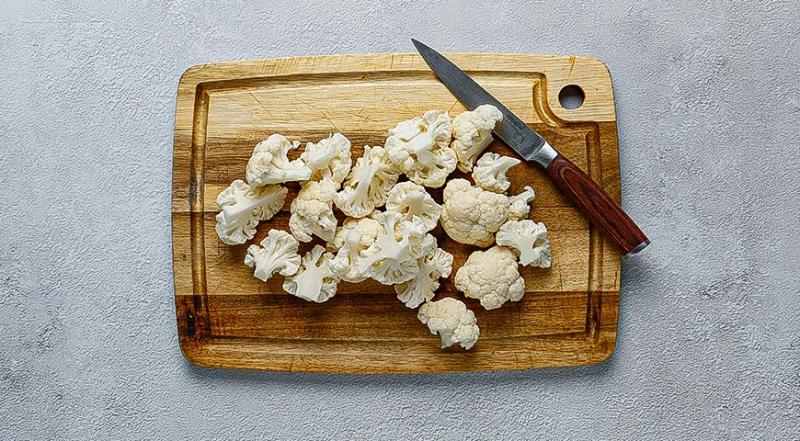 Жареная цветная капуста в соусе по-корейски, пошаговый рецепт с фото на 254 ккал