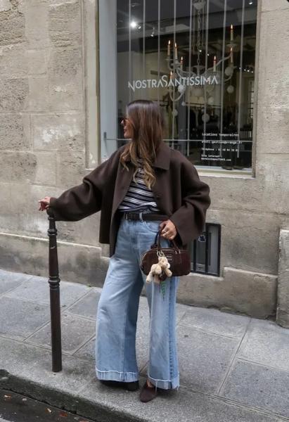 Фэшн-блогеры носят этот лонгслив, чтобы вывести осенние образы на новый уровень