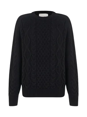 Годы идут, а свитеры с косами всё еще в топе – вот 12 уютных моделей