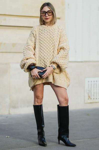 Как носить трикотажные платья и не выглядеть скучно