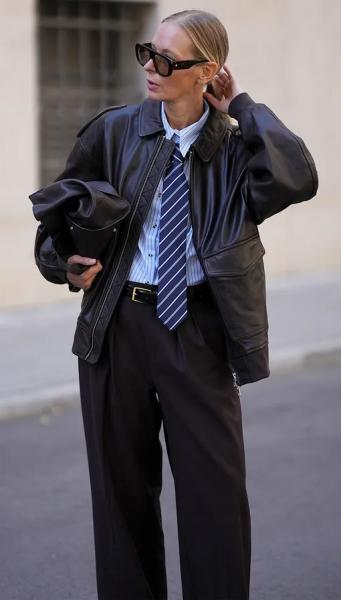 Забудь о цепях и платках! Учимся у инфлюенсеров носить галстук - главный аксессуар сезона