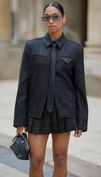 Забудь о цепях и платках! Учимся у инфлюенсеров носить галстук - главный аксессуар сезона