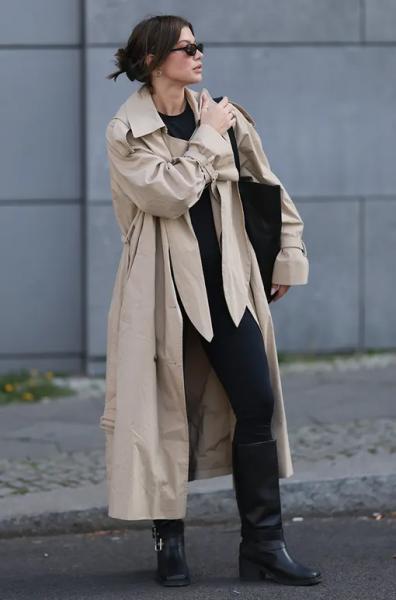 Антитренд? Нет, снова модно! Как инфлюенсеры носят легинсы с сапогами