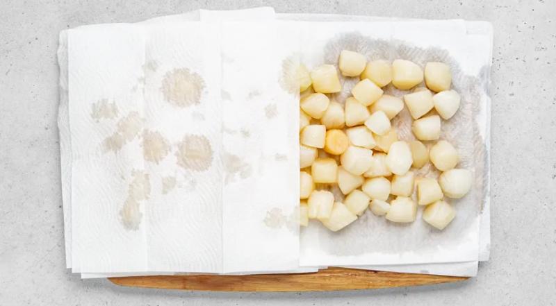 Гребешки в сливочном соусе, пошаговый рецепт с фото на 417 ккал