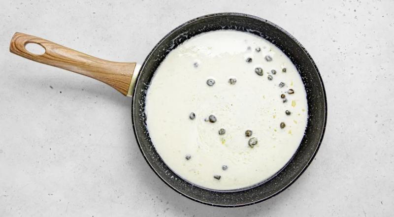 Гребешки в сливочном соусе, пошаговый рецепт с фото на 417 ккал