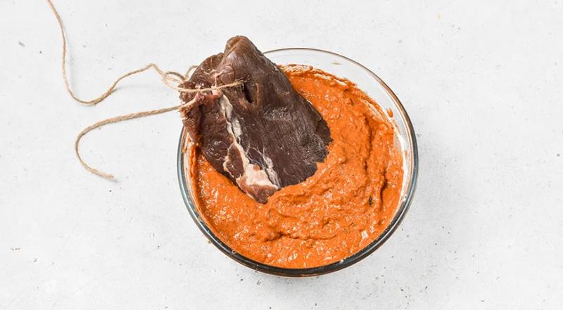 Бастурма из говядины, пошаговый рецепт с фото на 2679 ккал