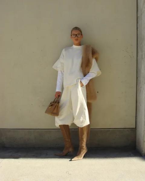 Эльза Хоск показывает: что получится, если носить спортивные вещи с люксом