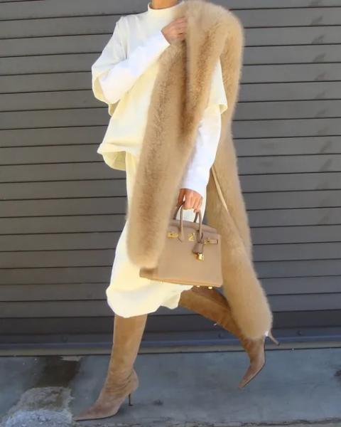 Эльза Хоск показывает: что получится, если носить спортивные вещи с люксом