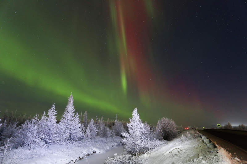 Где в России самое красивое северное сияние