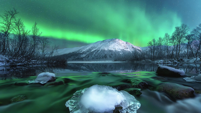 Где в России самое красивое северное сияние