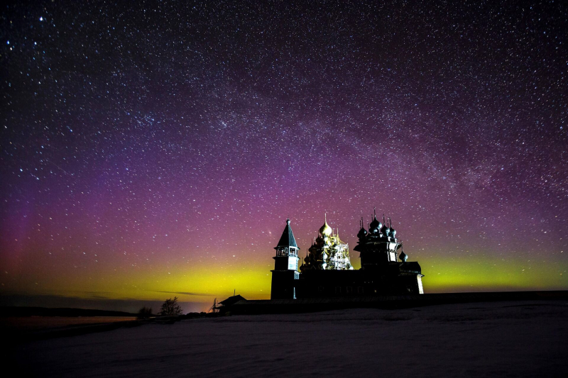 Где в России самое красивое северное сияние