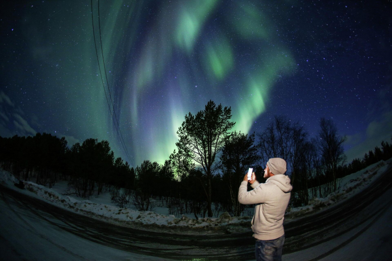 Где в России самое красивое северное сияние