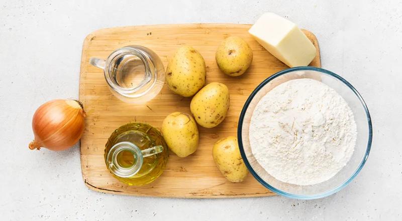 Хинкали с картошкой, пошаговый рецепт с фото на 537 ккал