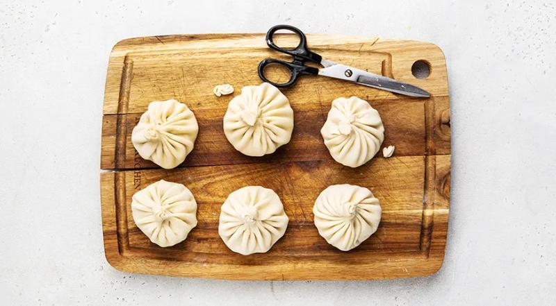 Хинкали с картошкой, пошаговый рецепт с фото на 537 ккал