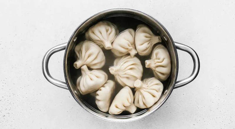 Хинкали с курицей, пошаговый рецепт с фото на 388 ккал