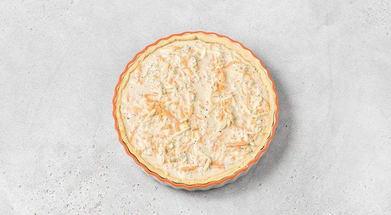 Киш &laquo;Четыре сыра&raquo;, пошаговый рецепт с фото на 676 ккал