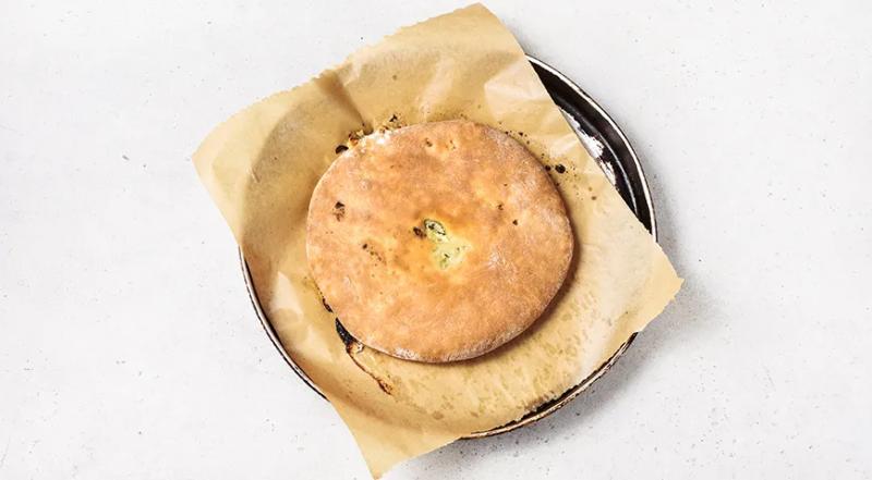 Осетинский пирог с творогом, пошаговый рецепт с фото на 367 ккал