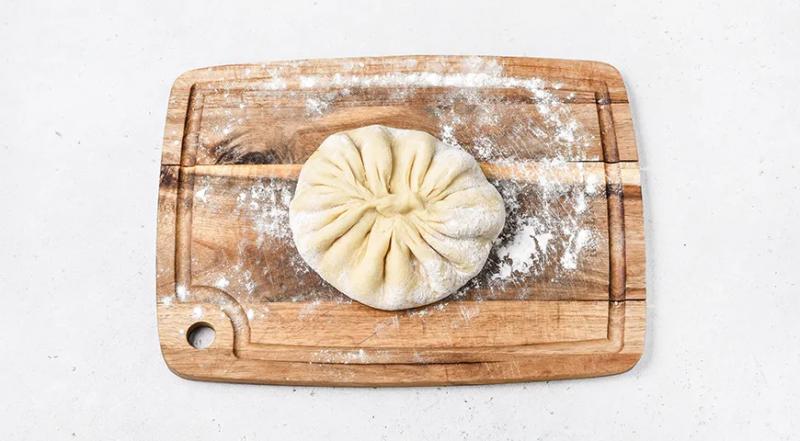 Осетинский пирог с творогом, пошаговый рецепт с фото на 367 ккал