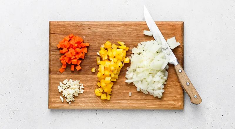 Перловка с фаршем и овощами, пошаговый рецепт с фото на 695 ккал