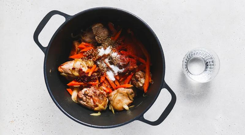 Плов с уткой, пошаговый рецепт с фото на 915 ккал