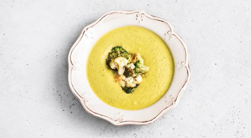 Суп из брокколи и цветной капусты, пошаговый рецепт с фото на 128 ккал