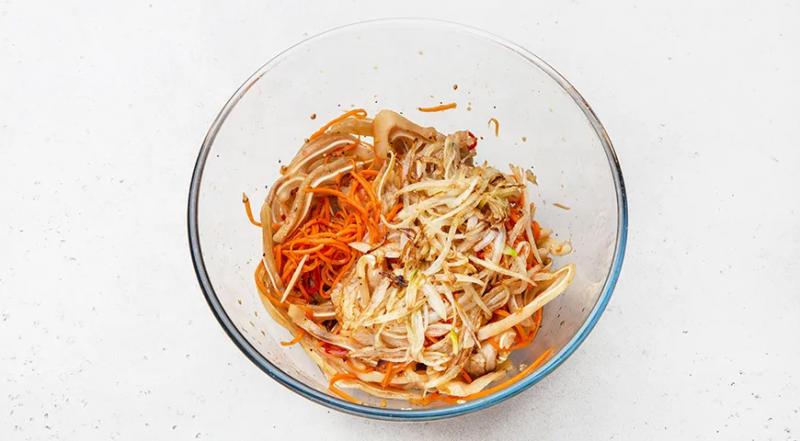 Свиные ушки по-корейски, пошаговый рецепт с фото на 1027 ккал