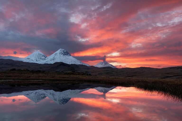 Уникальное северное сияние и загадочные арки. Самые красивые пейзажи России