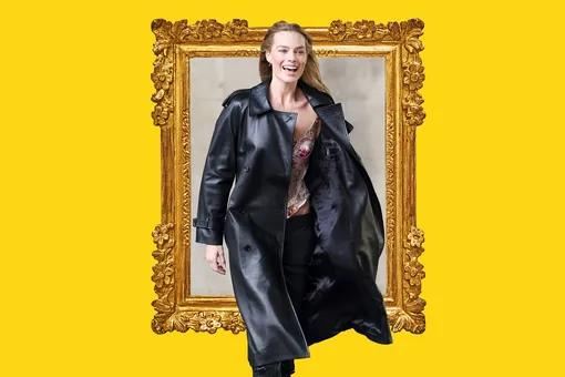 Байкерская романтика: на 14 февраля собираем образ, как у Марго Робби