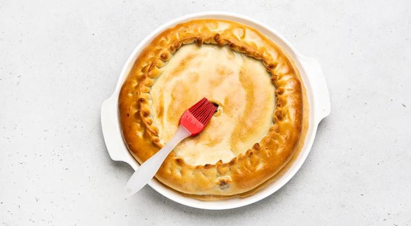 Фыдчин, осетинский пирог с мясом, пошаговый рецепт с фото на 491 ккал