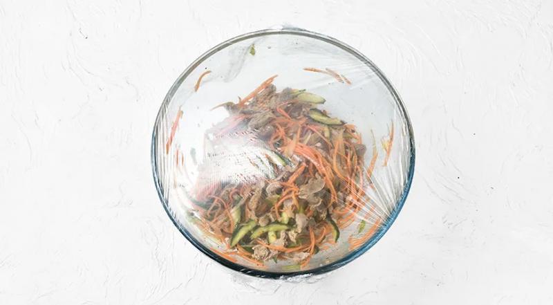 Хе из куриных желудков по-корейски, пошаговый рецепт с фото на 261 ккал