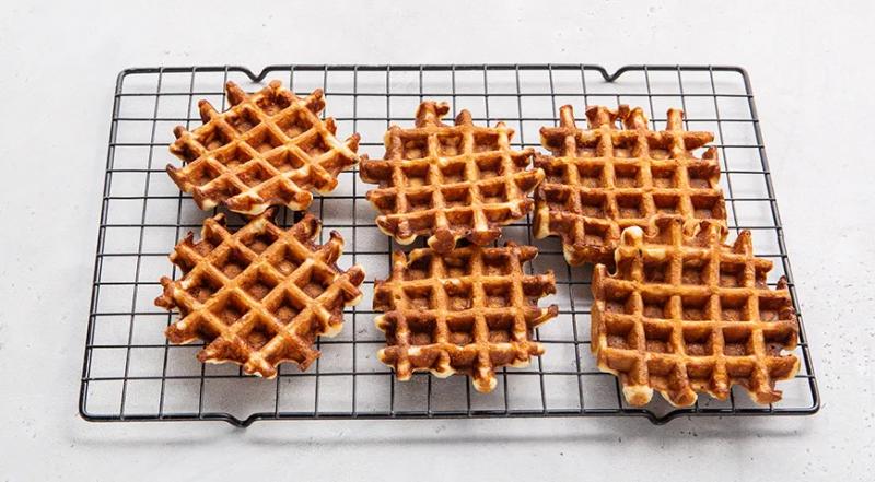 Яблочные вафли, пошаговый рецепт с фото на 505 ккал