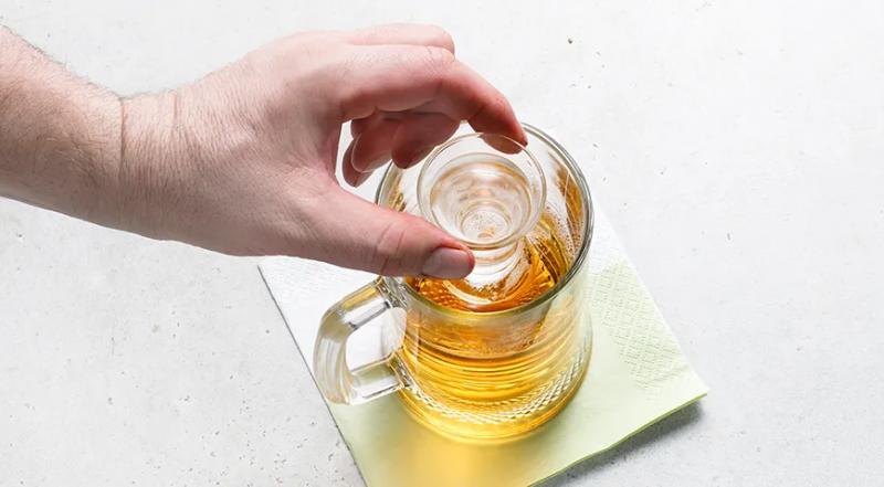 Коктейль Глубинная бомба, пошаговый рецепт с фото на 244 ккал