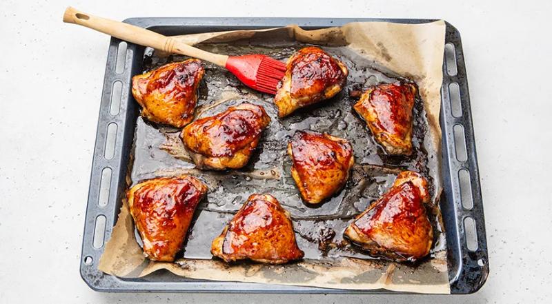 Куриные бедрышки в соевом соусе в духовке, пошаговый рецепт с фото на 294 ккал