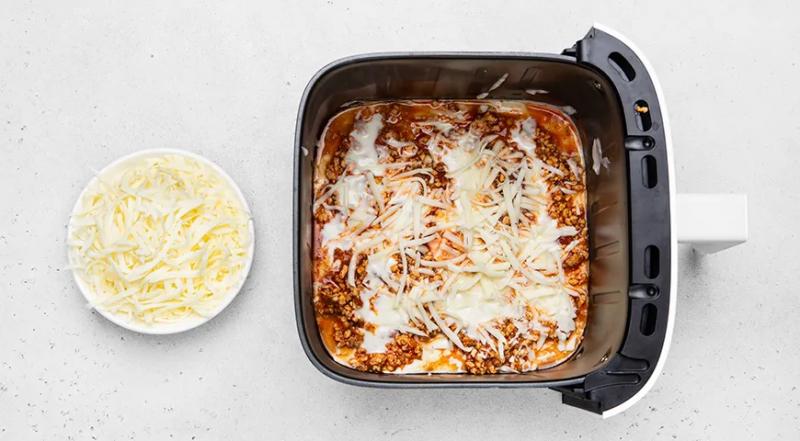 Лазанья в аэрогриле, пошаговый рецепт с фото на 765 ккал