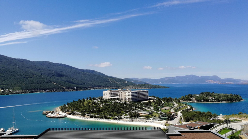 Ливень вызвал наводнение в Бодруме