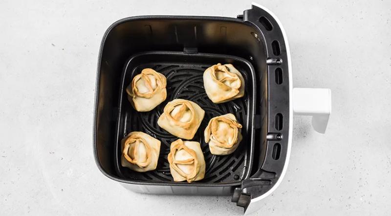 Манты в аэрогриле, пошаговый рецепт с фото на 263 ккал