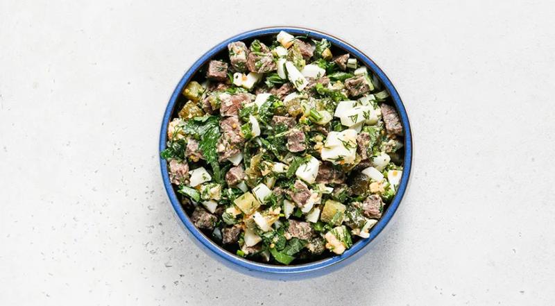 Салат «Мужское счастье», пошаговый рецепт с фото на 406 ккал