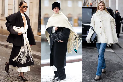 Шарфы с бахромой – микротренд весны-2026, который тебе нельзя пропустить