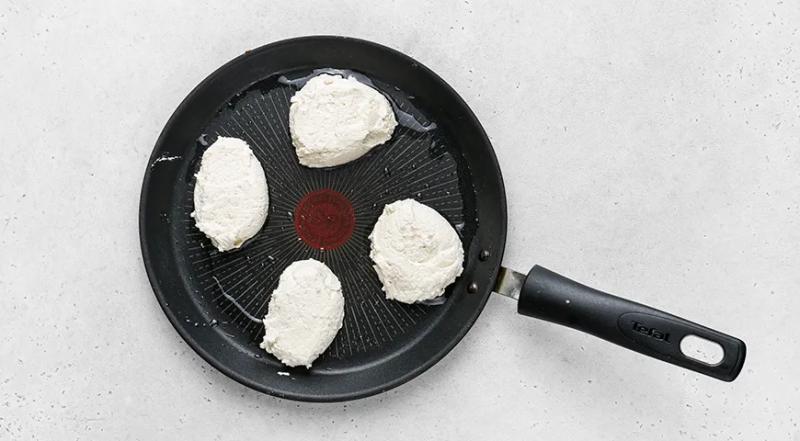 Сырники из творога без муки и манки, пошаговый рецепт с фото на 182 ккал