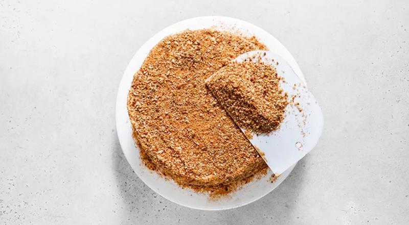 Творожный торт на сковороде, пошаговый рецепт с фото на 949 ккал