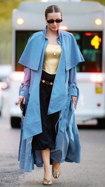 12 весенних плащей в самом модном оттенке сезона