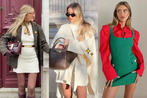 4 способа носить платье ранней весной