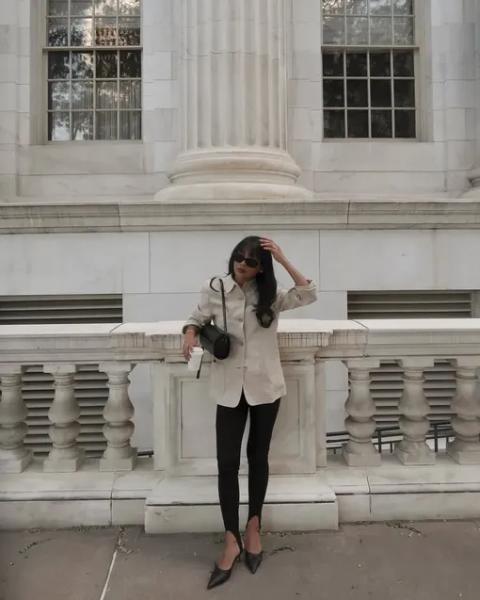 Как носить легинсы в городе: 5 стильных идей