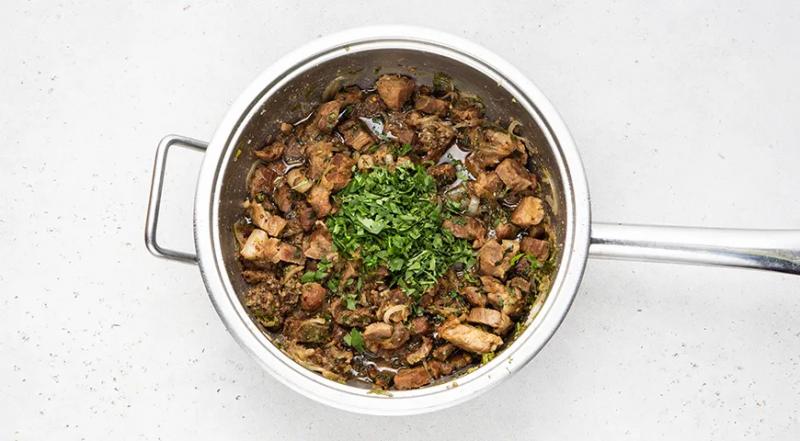 Каурма из свинины, пошаговый рецепт с фото на 622 ккал