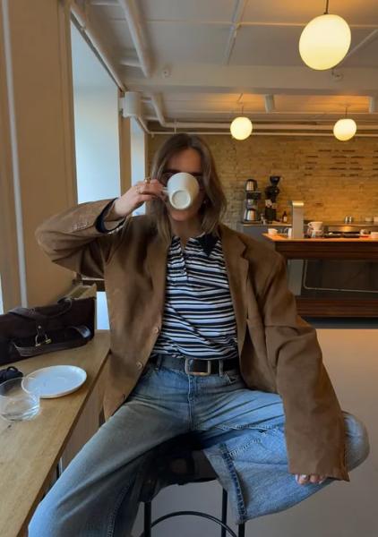 Лонгслив в полоску &ndash; лучшая база на весну-2026